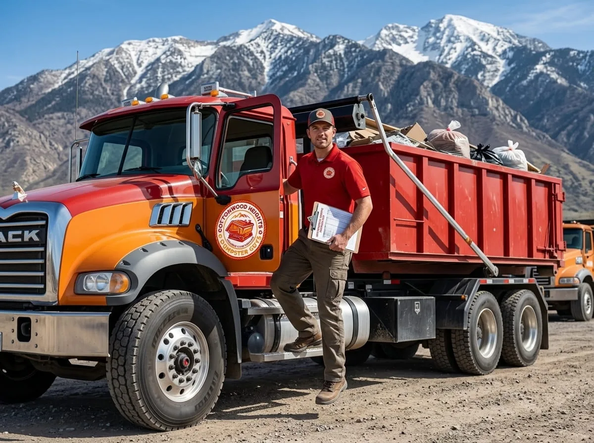 Commercial Dumpster Rental in Cottonwood Heights UT