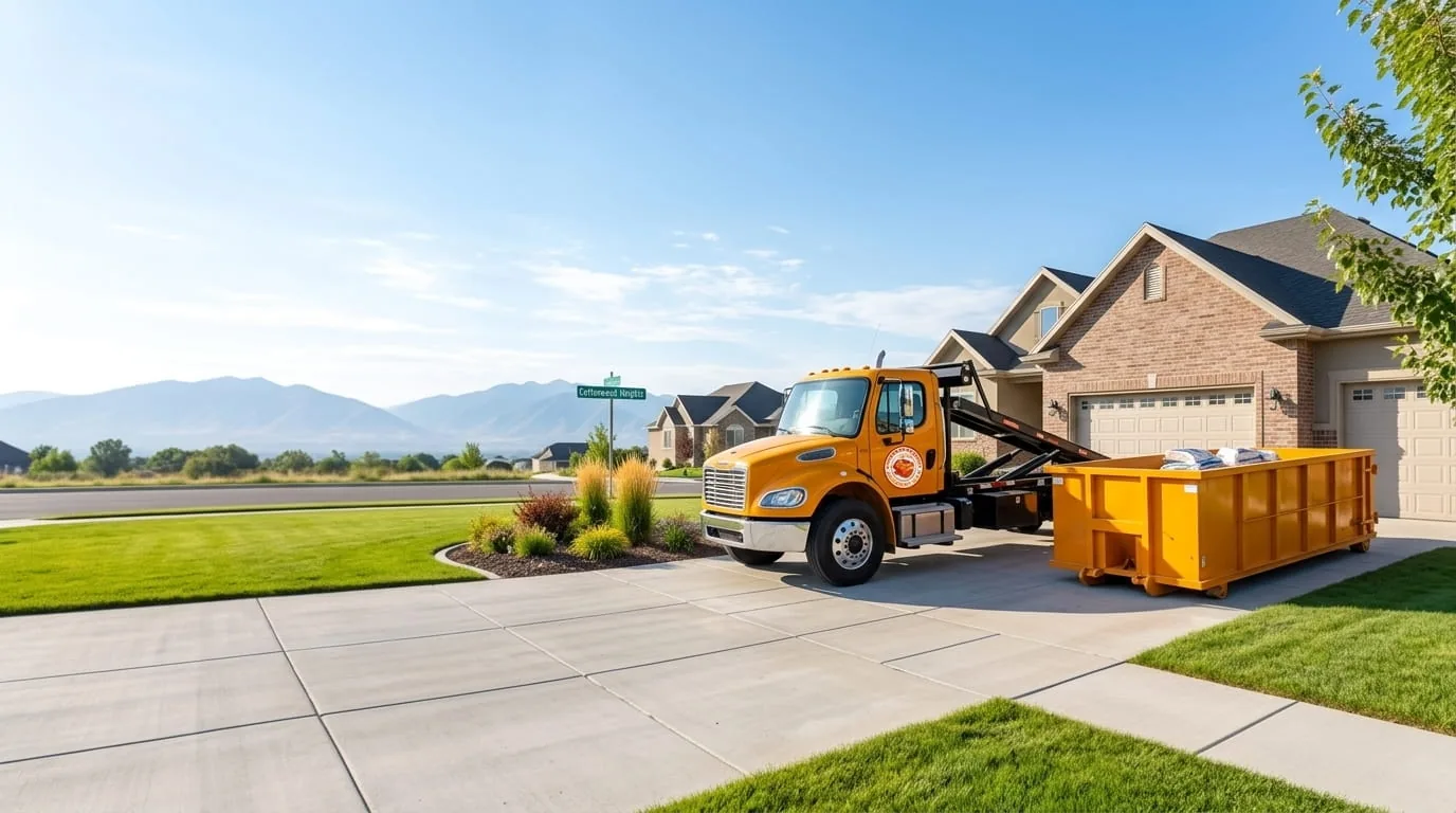 Dumpster rental services across Cottonwood Heights, Utah